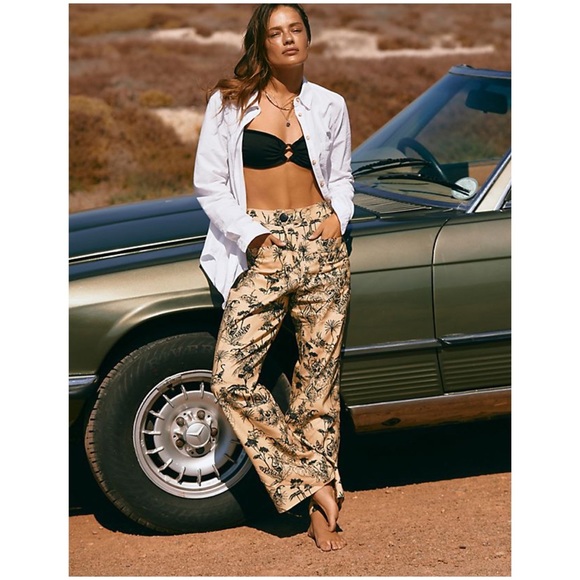 Anthropologie Tops - Anthropologie Classic Textured Buttondown Shirt L